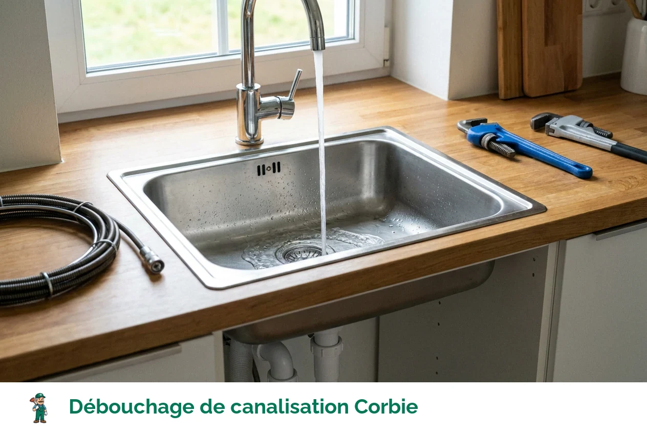Débouchage de canalisation à Corbie
