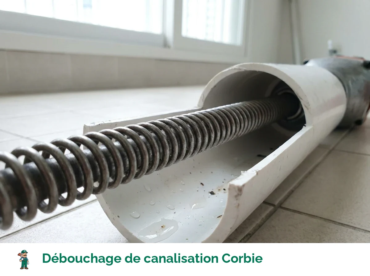 Débouchage de canalisation à Corbie