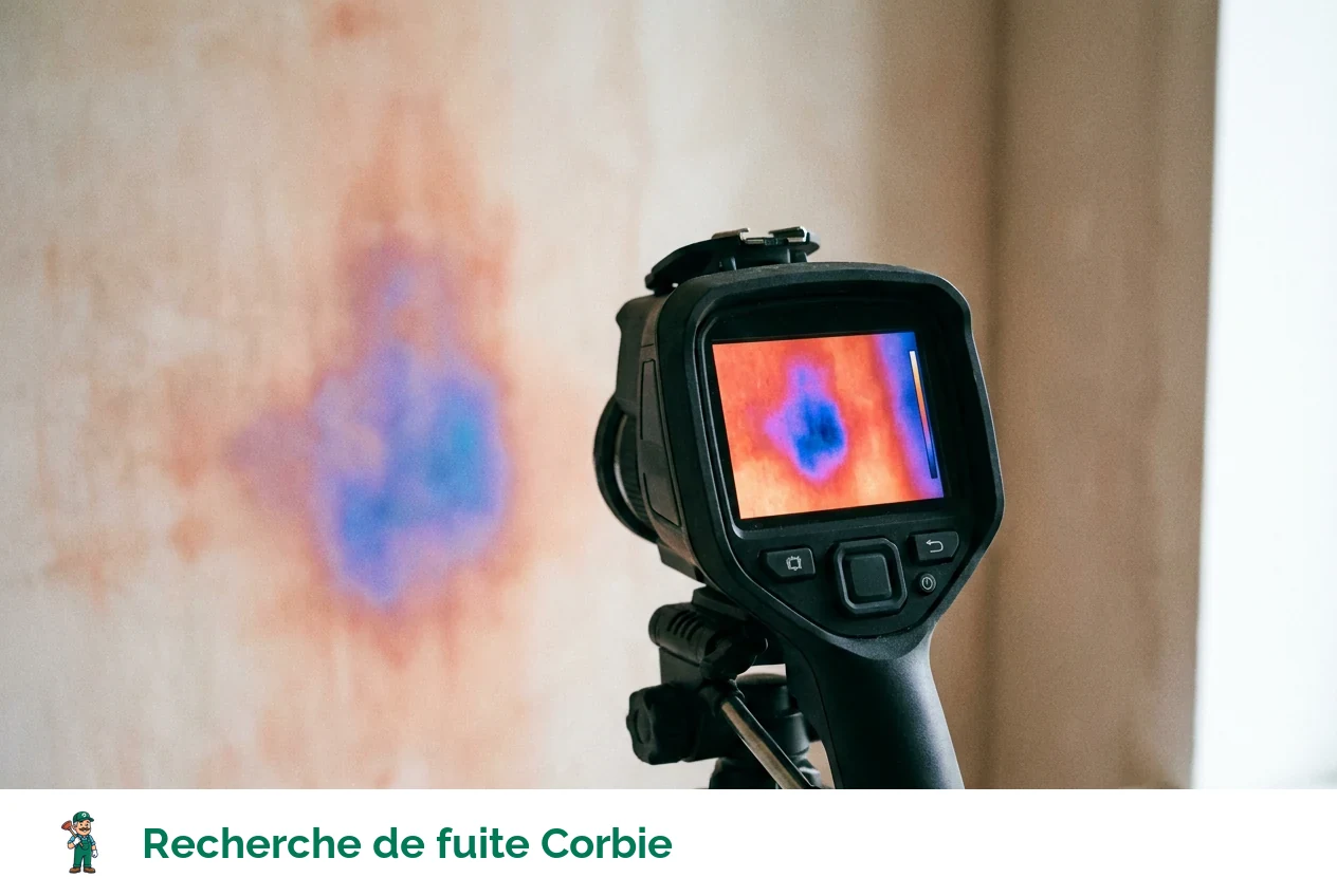 Recherche de fuite à Corbie