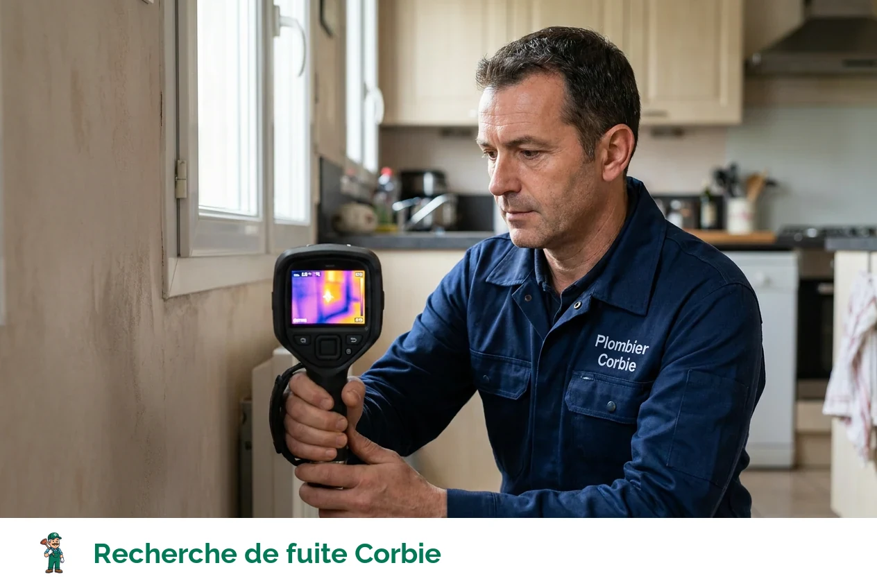 Recherche de fuite à Corbie