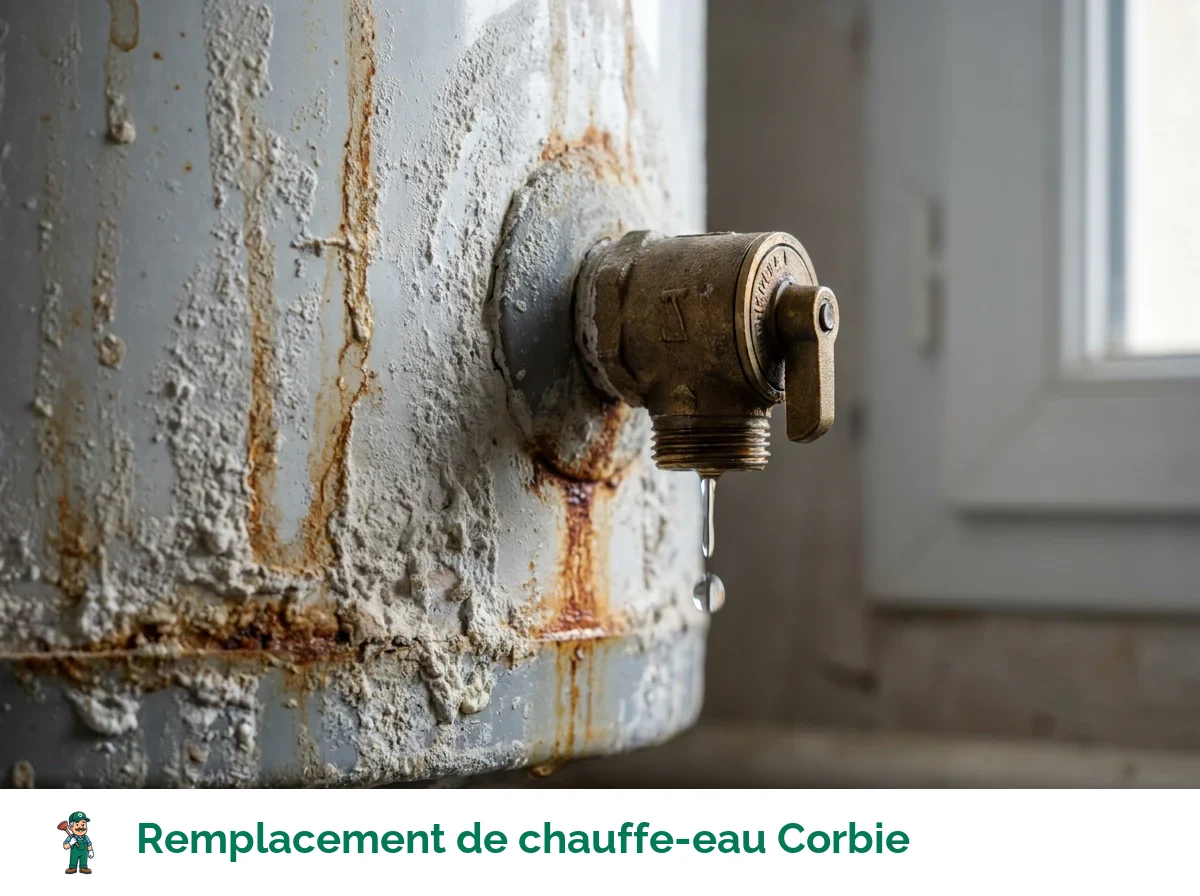 Remplacement de chauffe-eau à Corbie