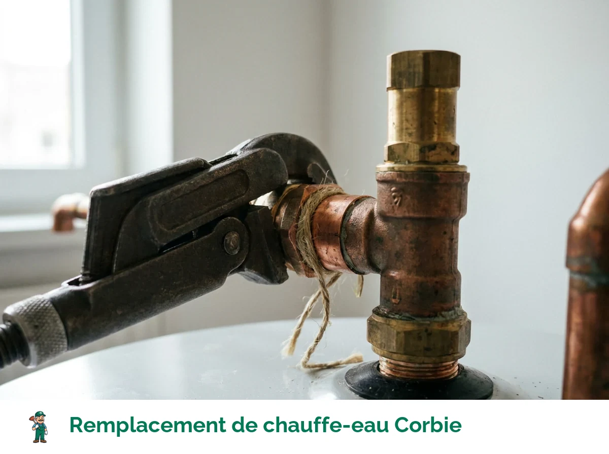 Remplacement de chauffe-eau à Corbie