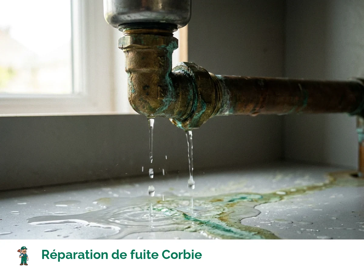 Réparation de fuite à Corbie