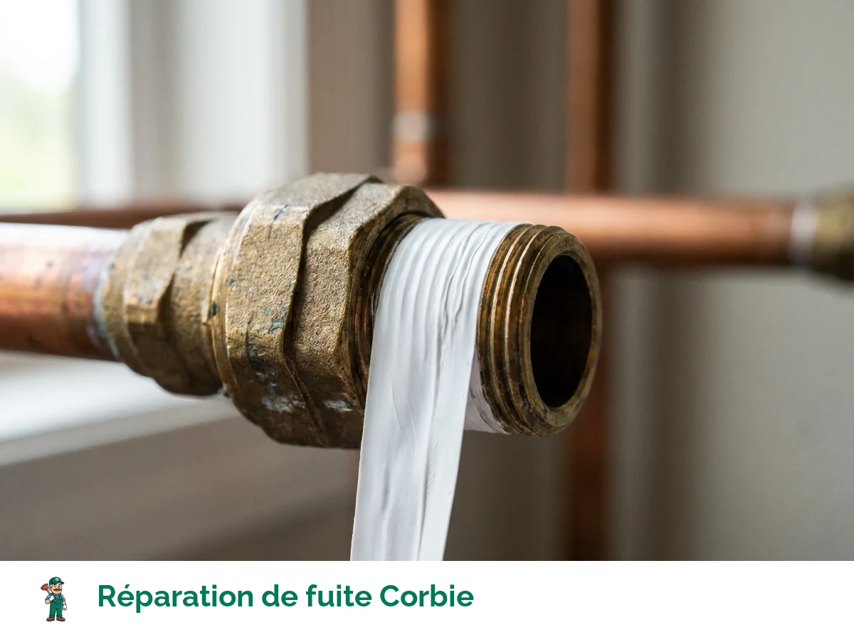 Réparation de fuite à Corbie